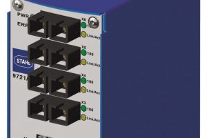 Stahl bietet Switches mit LWL-Ports für Zone 1