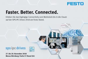 Nur mit Festo: Durchgängige Connectivity vom Werkstück bis in die Cloud