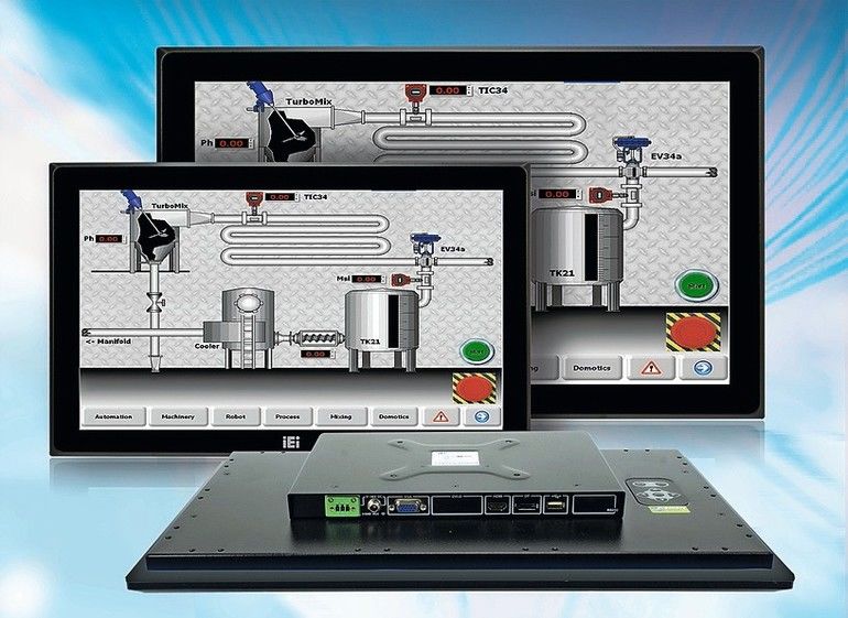 Comp-Mall bietet Widescreen-Industrie-Monitor in IP65