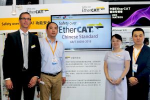 Nationaler Standard in China: Safety-over-Ethercat
