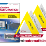 Cover_elektro_AUTOMATION_und_Logos_von_Automation_Award_und_wirautomatisierer.de