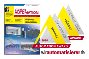 Der Automation Award 2020 geht an Eplan und ISG