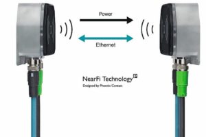 Energie und Ethernet kontaktlos in Echtzeit kommunizieren