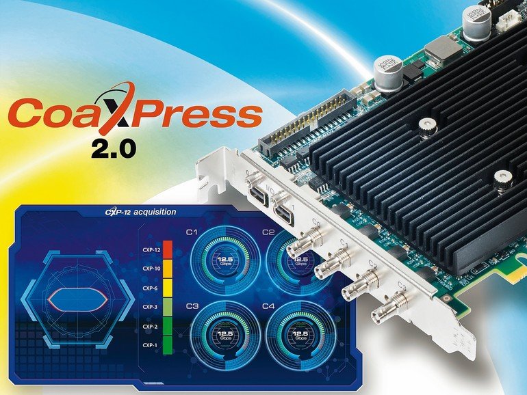CoaXPress-2.0-Framegrabber von Matrox bei Rauscher