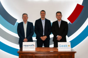 Robotics-Kooperation zwischen Bosch Rexroth und Geek+