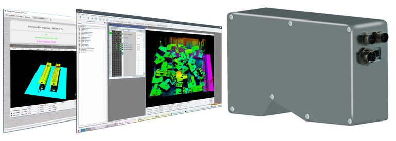 EVTs 3D-Software unterstützt alle gängigen Sensoren