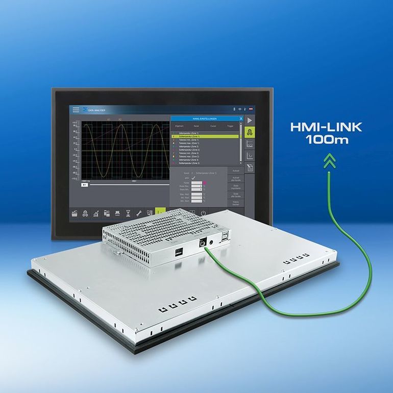 Sigmatek entwickelt Wide-Panel mit HMI-Link-Einheit
