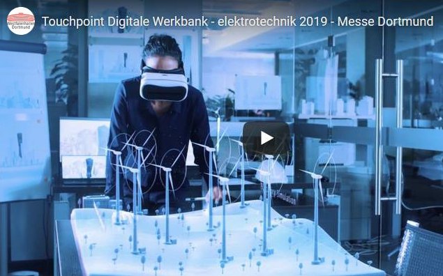 Elektrotechnik 2019 – Touchpoint Digitale Werkbank