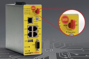 IoT-Gateway with integrated key switch